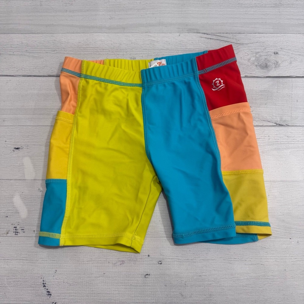 Swim Zip Kids Jammers Swim Shorts "Color Pop" size 6/8